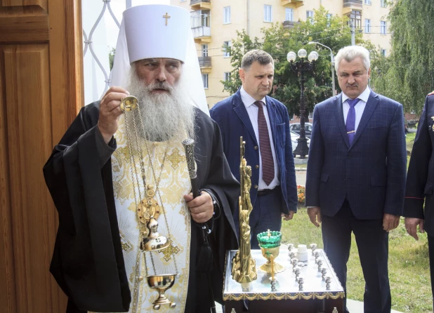 Акция памяти бесланской трагедии в Барнауле.