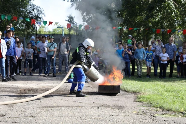 Соревнования газоспасателей.