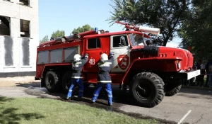 Соревнования газоспасателей.