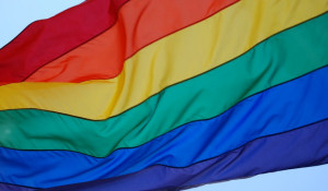 Флаг ЛГБТ.