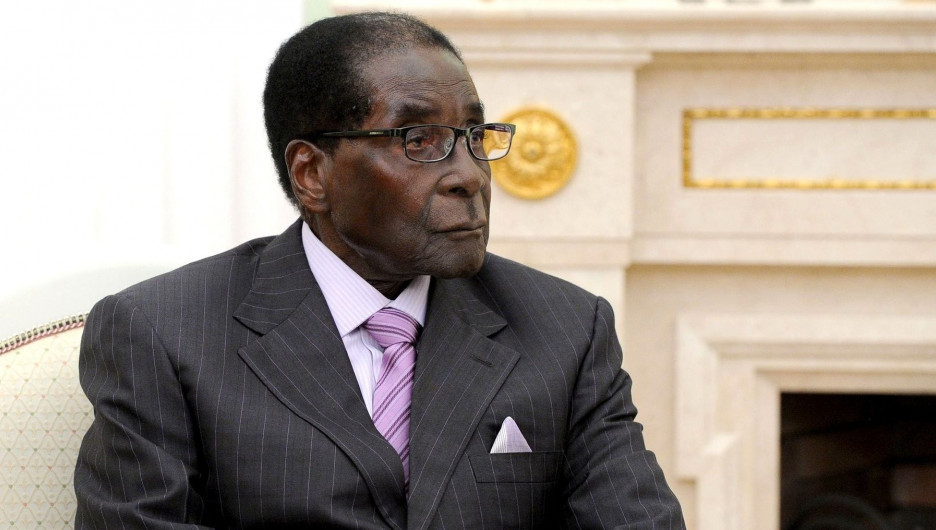 Экс-президент Зимбабве Роберт Мугабе.