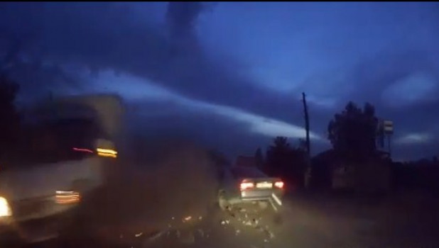 Авария с грузовиком в Бийске 8 сентября.
