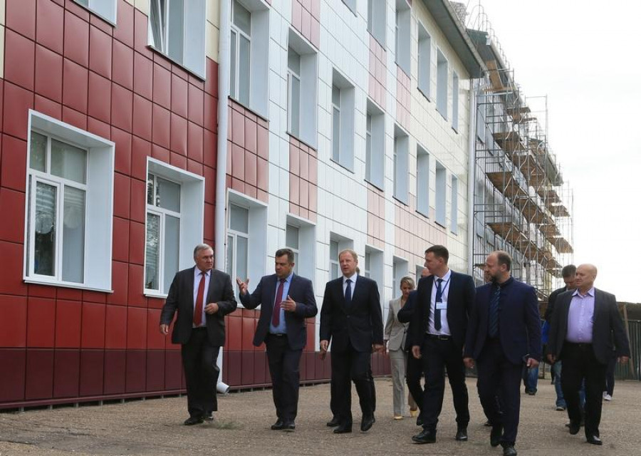 Модернизация школы и лицея в Ключевском районе.