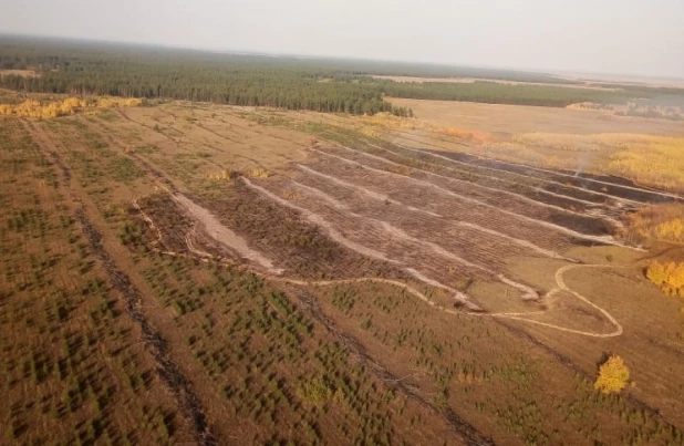 Пожары на территории Ключевского лесничества.