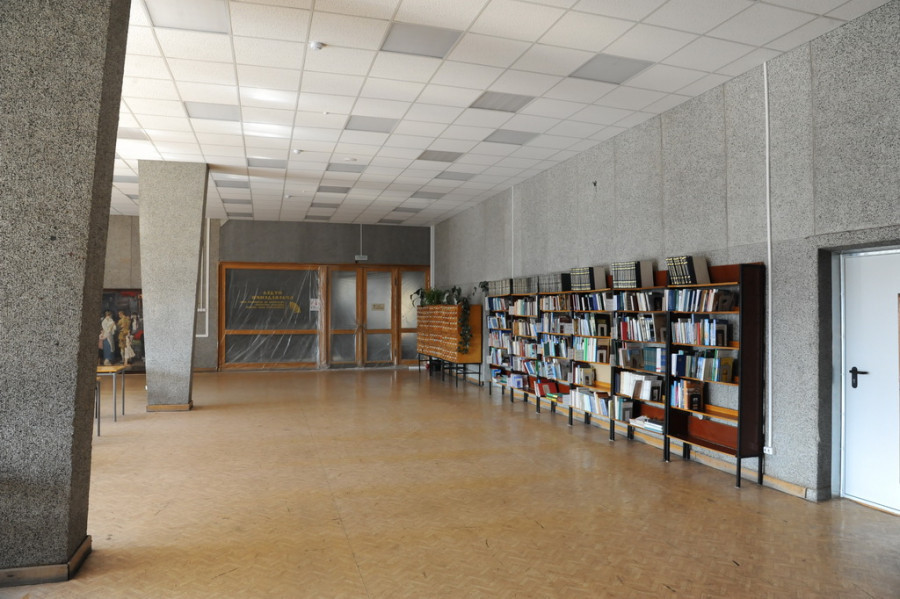 Ремонт третьего этажа в библиотеке им. Шишкова. 