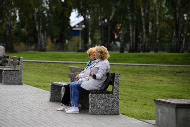 Депутаты БГД высаживают яблони в Нагорном парке. 