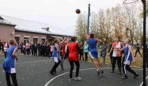 Спортивная площадка в Заринске.