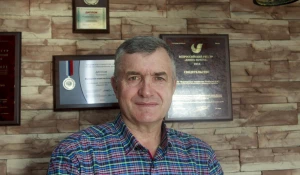 Руководитель фермерского хозяйства Владимир Устинов.