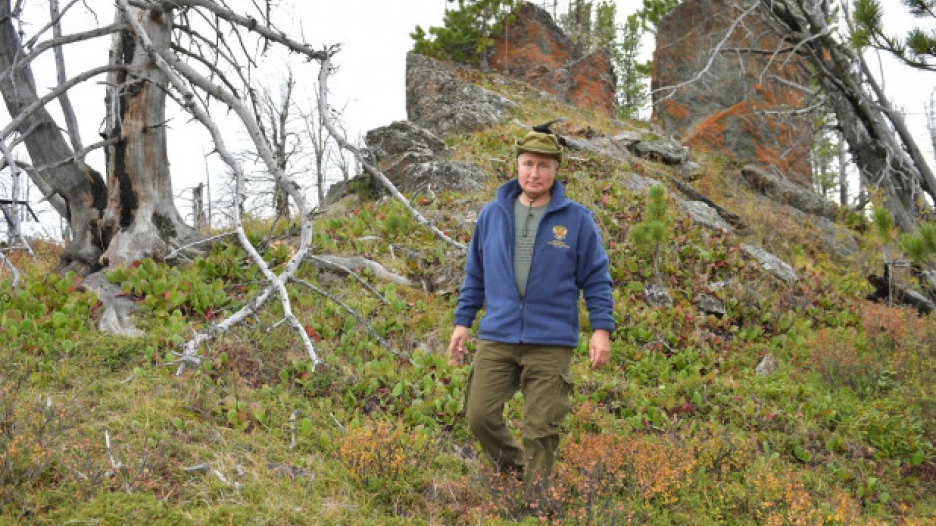 Таежные каникулы Путина, 2019.