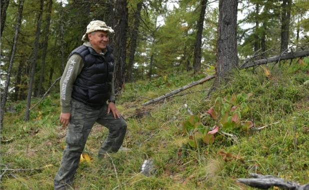 Таежные каникулы Путина, 2019.