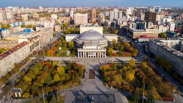 Осенний Новосибирск.