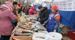 Продовольственная ярмарка.