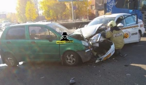 ДТП в центре Барнаула.