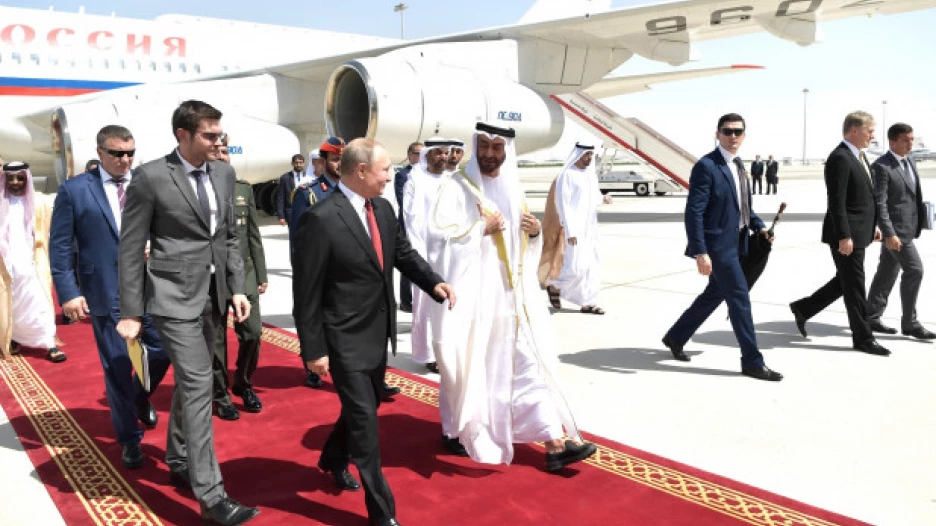 Владимир Путин прибыл в ОАЭ.