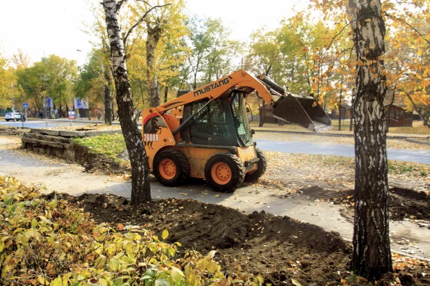 Золотая осень в Барнауле. 