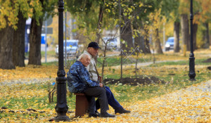 Золотая осень в Барнауле. 