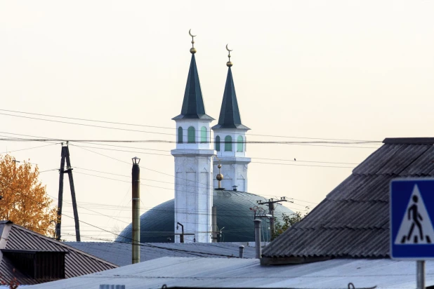 Золотая осень в Барнауле. 