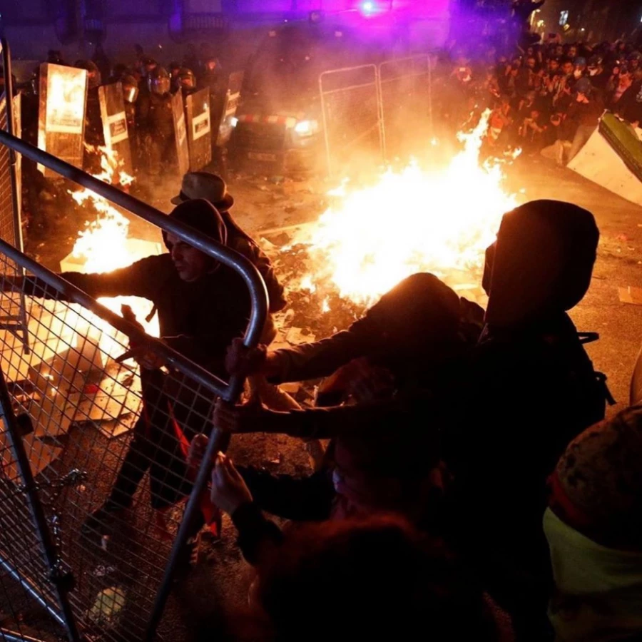 Барселона, протесты 2019 года.