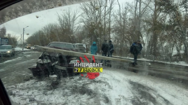 ДТП в Рубцовске на ул. Оросительной.