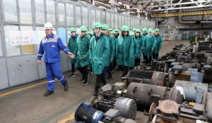 Экскурсия студентов.