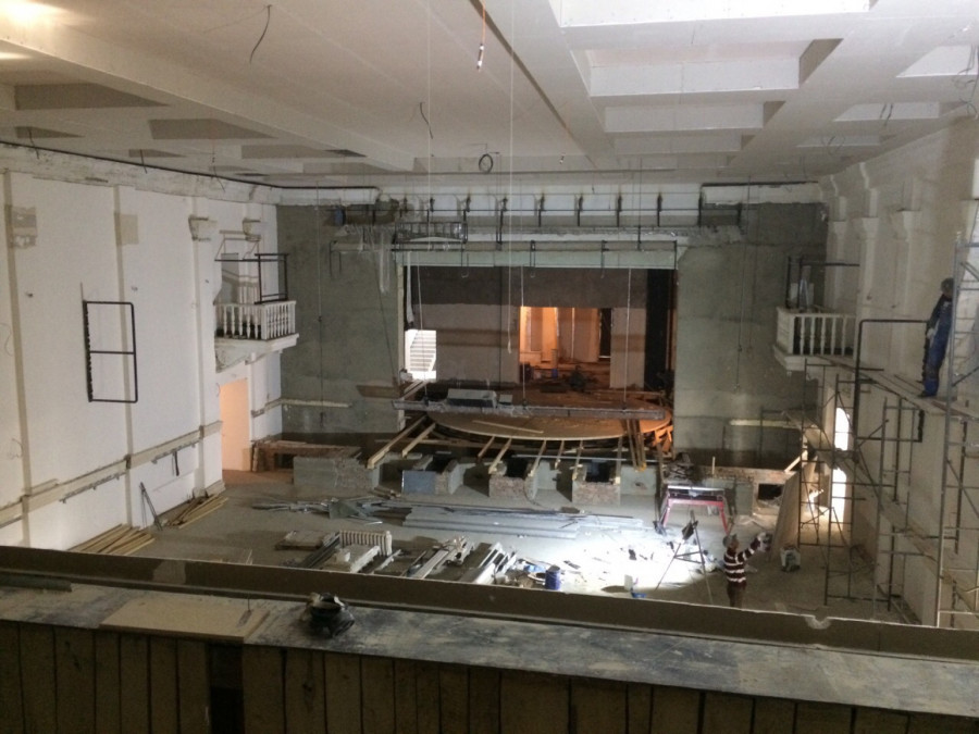 Реконструкция Рубцовского драмтеатра