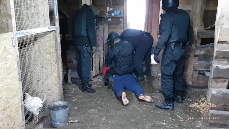 Задержание банды мошенников.