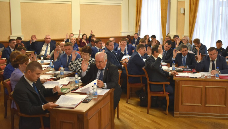 Заседание Барнаульской гордумы, 8 ноября 2019 года.