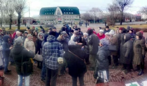 Митинг за сохранение зеленых зон.