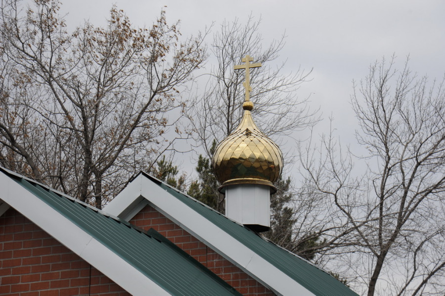 Храм во имя святого великомученика Георгия Победоносца в Барнауле.