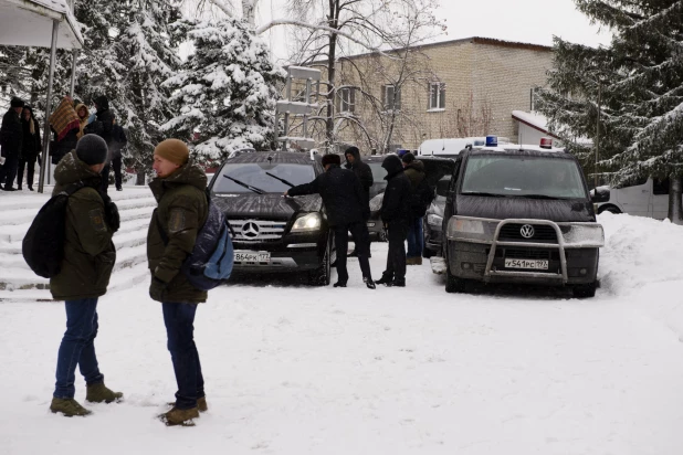 Дмитрий Медведев в алтайском селе Санниково.