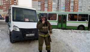 ДТП с двумя автобусами.