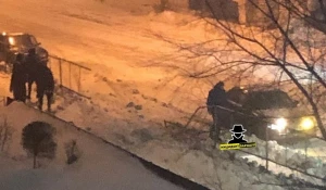 Ночное ДТП на пр. Ленина - ул. Матросова.