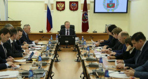 Совещание в правительстве Алтайского края.