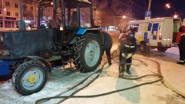 Коммунальная авария на пр. Ленина.