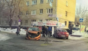 ДТП на перекрестке ул. 40 лет Октября и Эмилии Алексеевой.