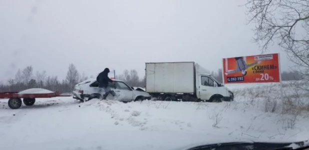 ДТП в "Фирсовой Слободе".