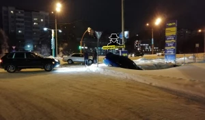 ДТП у старой «Ленты» в Барнауле. 