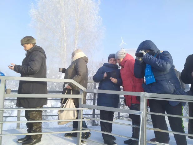 Заказник "Лебединый", 1 декабря 2019 год. 