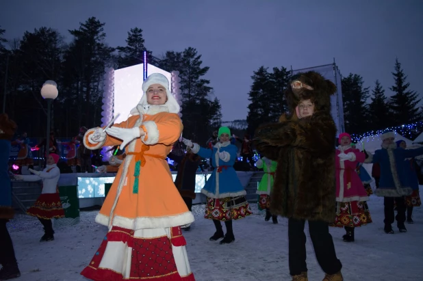 «Алтайская зимовка» на «Бирюзовой Катуни» в 2019 году.