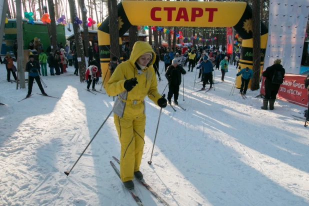 Открытие лыжного сезона на Трассе здоровья. 