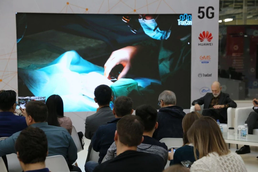 Удаленный медицинский консилиум с использованием сети 5G Билайн Удаленный медицинский консилиум с использованием сети 5G Билайн