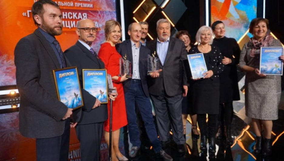 На вручении премии "Гражданская инициатива" в Москве 1 декабря.