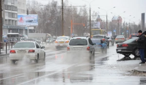 Дождь и слякоть в Барнауле. 6 декабря 2019 года.