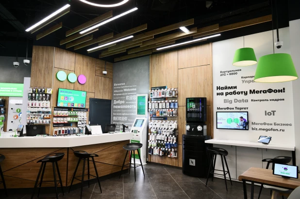 МегаФон открыл первый Experience store в Москве.