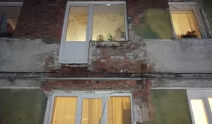В Барнауле рухнул балкон.
