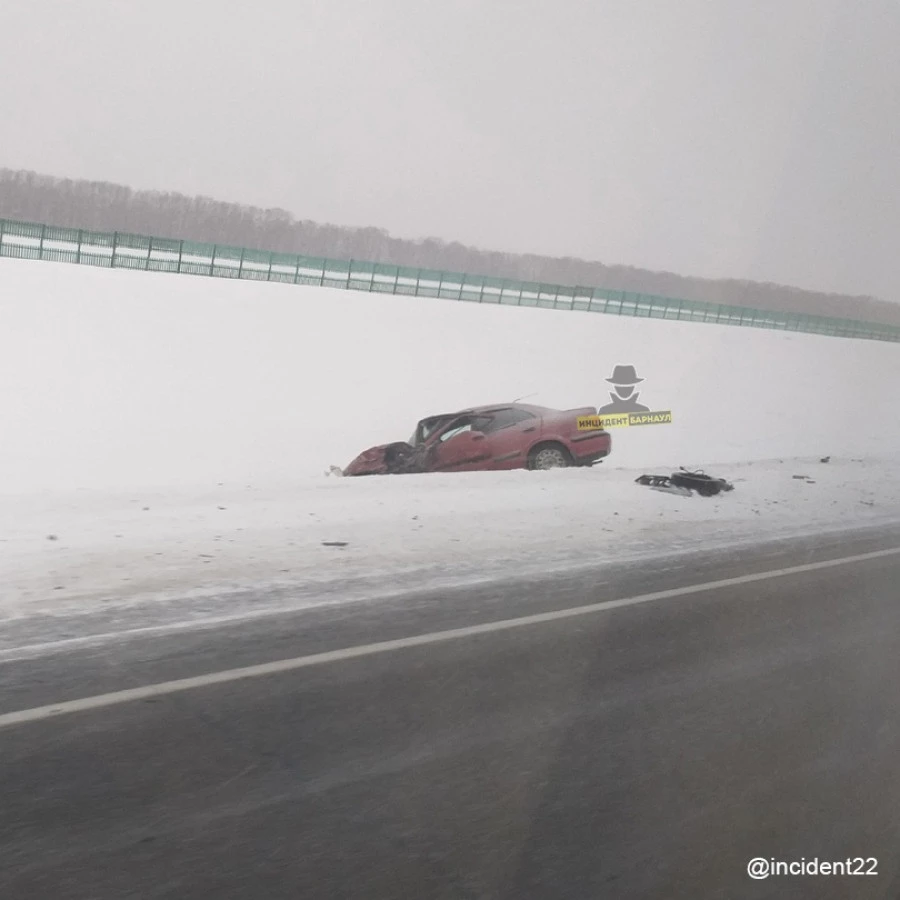 ДТП. Трасса Барнаул - Бийск