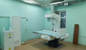 Новый рентген аппарат. Барнаульская городская больница №11.