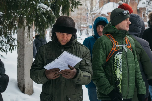 В Барнауле прошел митинг в защиту зеленых зон Барнаула