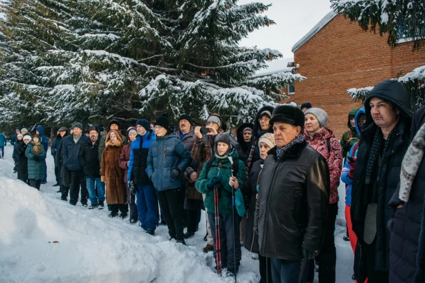 В Барнауле прошел митинг в защиту зеленых зон Барнаула