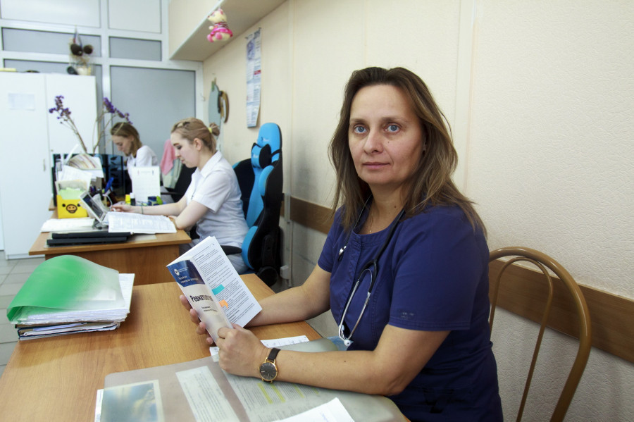 Заведующая ревматологическим отделением краевой клинической больницы Наталья Зяблова